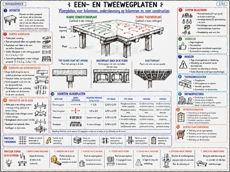 Een- en tweewegplaten (3/10)