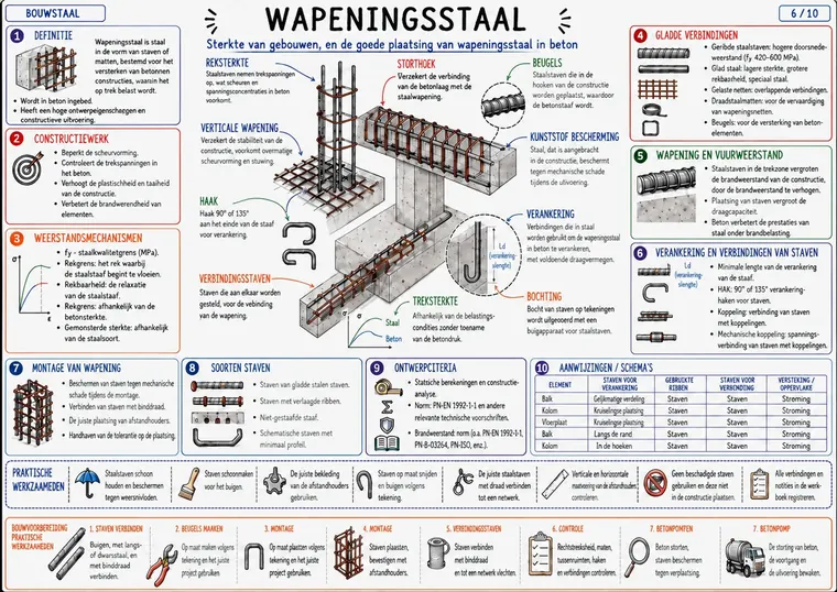 Wapeningsstaal (6/10)