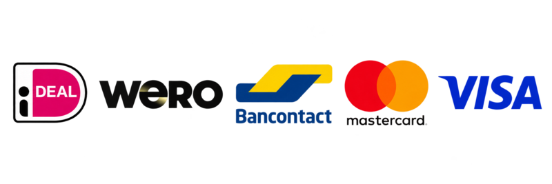Betaalmethoden: iDEAL, Wero, Bancontact, Mastercard en Visa